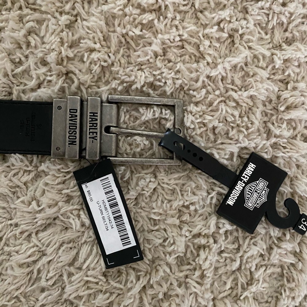 Harley Davidson U-turn reversible belt